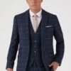 Skopes Blue Doyle Tailored Fit Suit Jacket -Cheap Drape Nova Store 128 681s