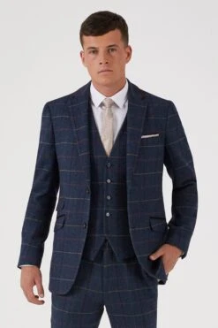 Skopes Blue Doyle Tailored Fit Suit Jacket