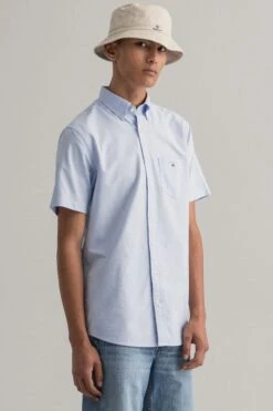GANT Regular Fit Short Sleeve Oxford Shirt