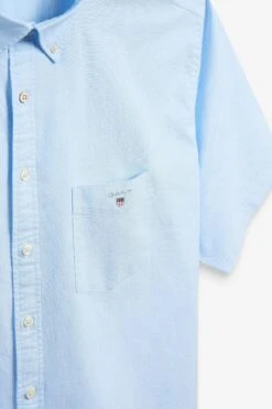 GANT Regular Fit Short Sleeve Oxford Shirt -Cheap Drape Nova Store 142195s7