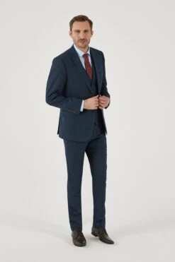 Skopes Blue Fallon Tailored Fit Suit Jacket -Cheap Drape Nova Store 188 732s3