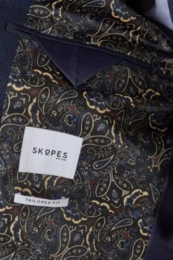 Skopes Blue Fallon Tailored Fit Suit Jacket -Cheap Drape Nova Store 188 732s5