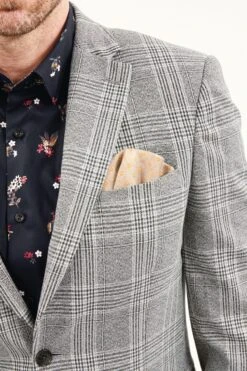 Next Grey Check Suit: Jacket -Cheap Drape Nova Store 264 464s5