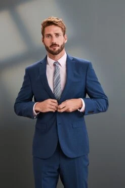 Next Signature Tollegno Wool Suit: Jacket