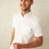 F&F White Textured Short Sleeve Shirt 2 F&F White Textured Short Sleeve Shirt -Cheap Drape Nova Store 344266s