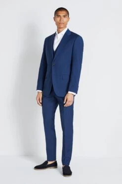 MOSS Performance Royal Blue Suit: Jacket -Cheap Drape Nova Store 513 438s4
