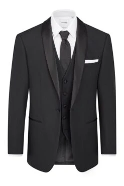 Skopes Black Newman Tailored Fit Suit Jacket -Cheap Drape Nova Store 548 385s4