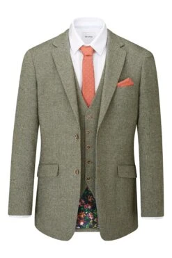 Skopes Green Jude Tailored Fit Suit: Jacket -Cheap Drape Nova Store 565 791s3