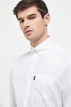 Next Easy Iron Button Down Oxford Shirt -Cheap Drape Nova Store 589 339s3