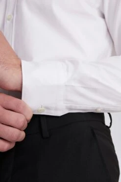 MOSS Tailored Fit Single Cuff Dobby Shirt -Cheap Drape Nova Store 713044s3