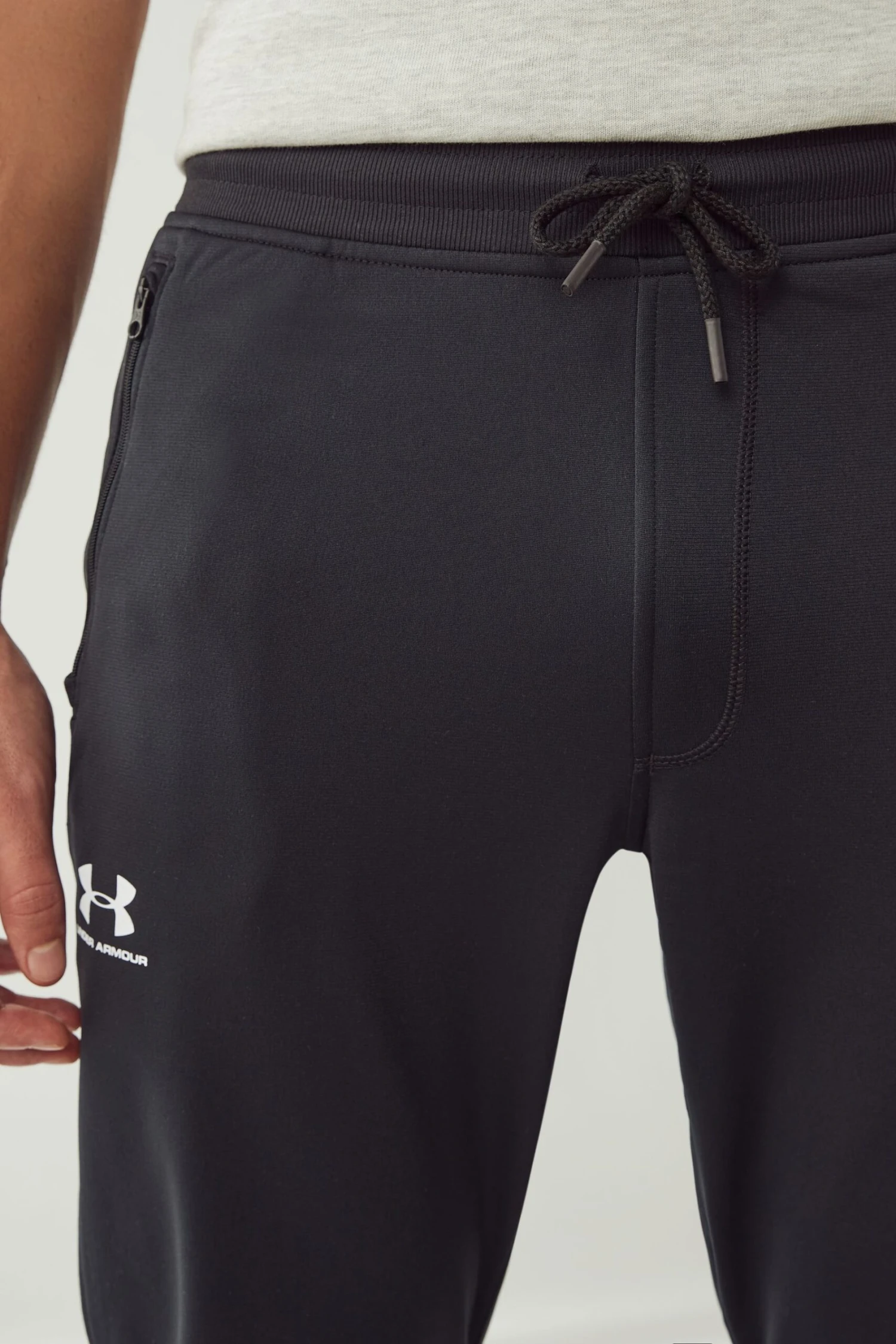 Under Armour Sportstyle Tricot Black Joggers 6 Under Armour Sportstyle Tricot Black Joggers - Image 4