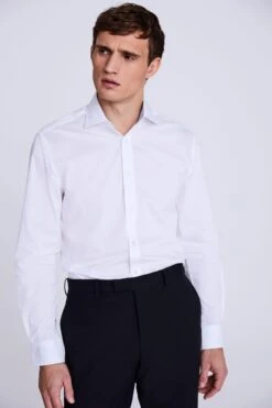 MOSS Tailored Fit Stretch Contrast Shirt