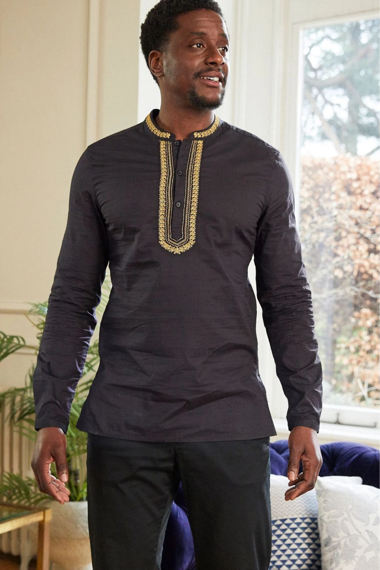 Next Embroidered Mens Kurta 3 Next Embroidered Mens Kurta