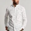 Joules Invitation Long Sleeve Classic Fit Printed White Shirt 1 Joules Invitation Long Sleeve Classic Fit Printed White Shirt -Cheap Drape Nova Store 824258s