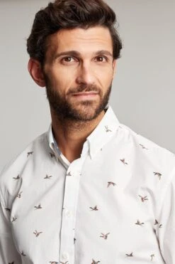 Joules Invitation Long Sleeve Classic Fit Printed White Shirt 12 Joules Invitation Long Sleeve Classic Fit Printed White Shirt -Cheap Drape Nova Store 824258s4