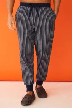 F&F Grey Stripe Poplin Joggers