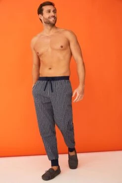 F&F Grey Stripe Poplin Joggers -Cheap Drape Nova Store 878873s3