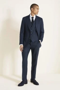 MOSS Tailored Fit Ink Herringbone Suit: Jacket 8 MOSS Tailored Fit Ink Herringbone Suit: Jacket -Cheap Drape Nova Store A64 264s3