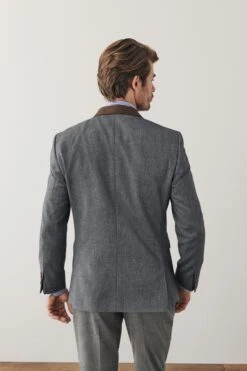 Next Trimmed Donegal Fabric Suit: Jacket -Cheap Drape Nova Store A86 716s3