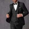 Next Black Signature Cerruti 100% Wool Tuxedo Suit: Jacket 2 Next Black Signature Cerruti 100% Wool Tuxedo Suit: Jacket -Cheap Drape Nova Store A86 742s