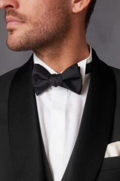 Next Black Signature Cerruti 100% Wool Tuxedo Suit: Jacket -Cheap Drape Nova Store A86 742s4