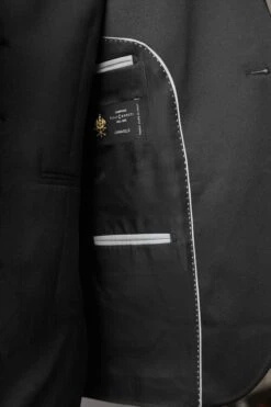 Next Black Signature Cerruti 100% Wool Tuxedo Suit: Jacket -Cheap Drape Nova Store A86 742s7