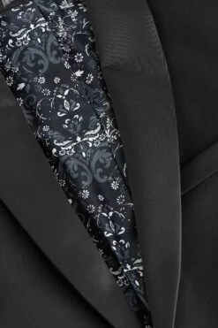 Next Black Signature Cerruti 100% Wool Tuxedo Suit: Jacket -Cheap Drape Nova Store A86 742s9