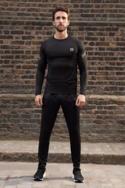 Black/White Next Active Sports Track Joggers -Cheap Drape Nova Store A98 714s2