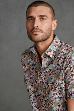 Next Signature Made In Italy Texta Print Shirt