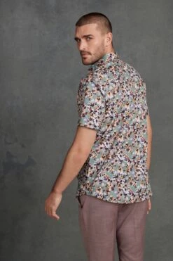 Next Signature Made In Italy Texta Print Shirt -Cheap Drape Nova Store C01 223s3