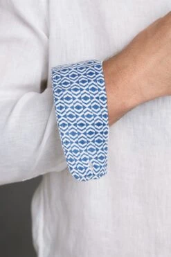 Next Signature 100% Linen Roll Sleeve Shirt -Cheap Drape Nova Store C10 221s4