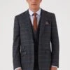 Skopes Doyle Grey Tailored Fit Suit: Jacket -Cheap Drape Nova Store C37 318s