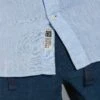 Next Signature Baird McNutt Irish 100% Linen Trimmed Shirt -Cheap Drape Nova Store C37442s9