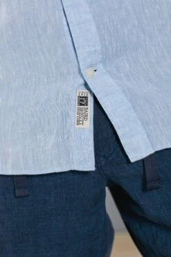 Next Signature Baird McNutt Irish 100% Linen Trimmed Shirt