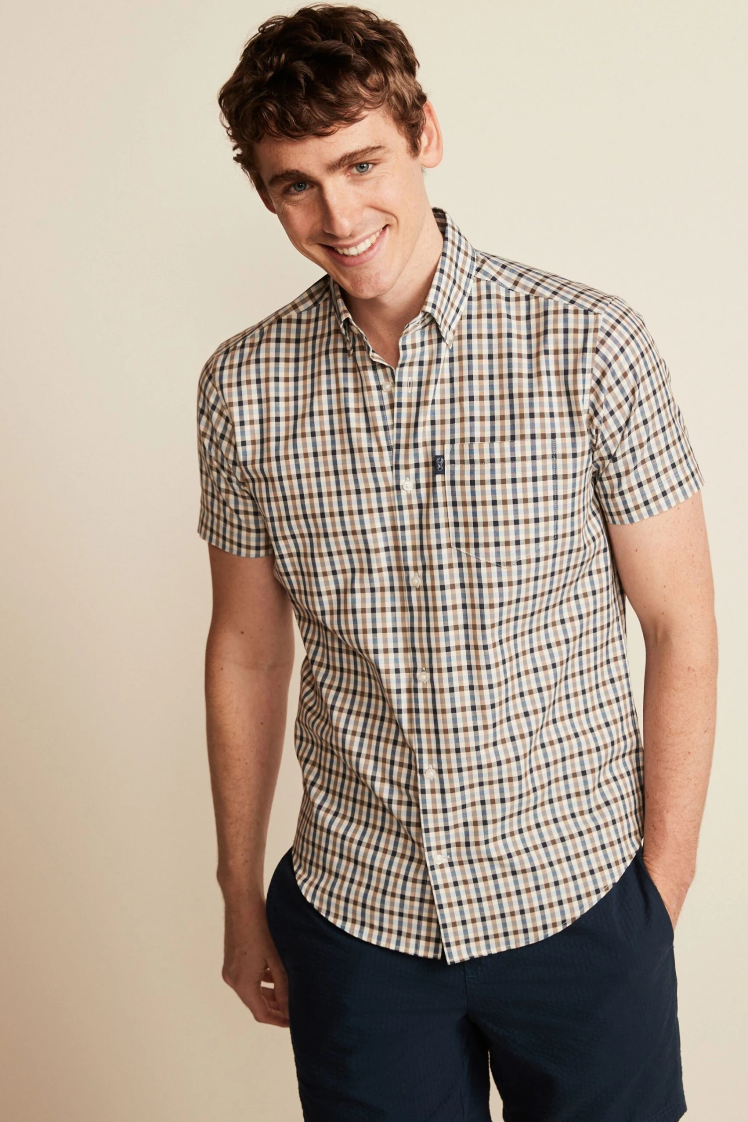 Next Easy Iron Button Down Oxford Shirt 6 Next Easy Iron Button Down Oxford Shirt - Image 4