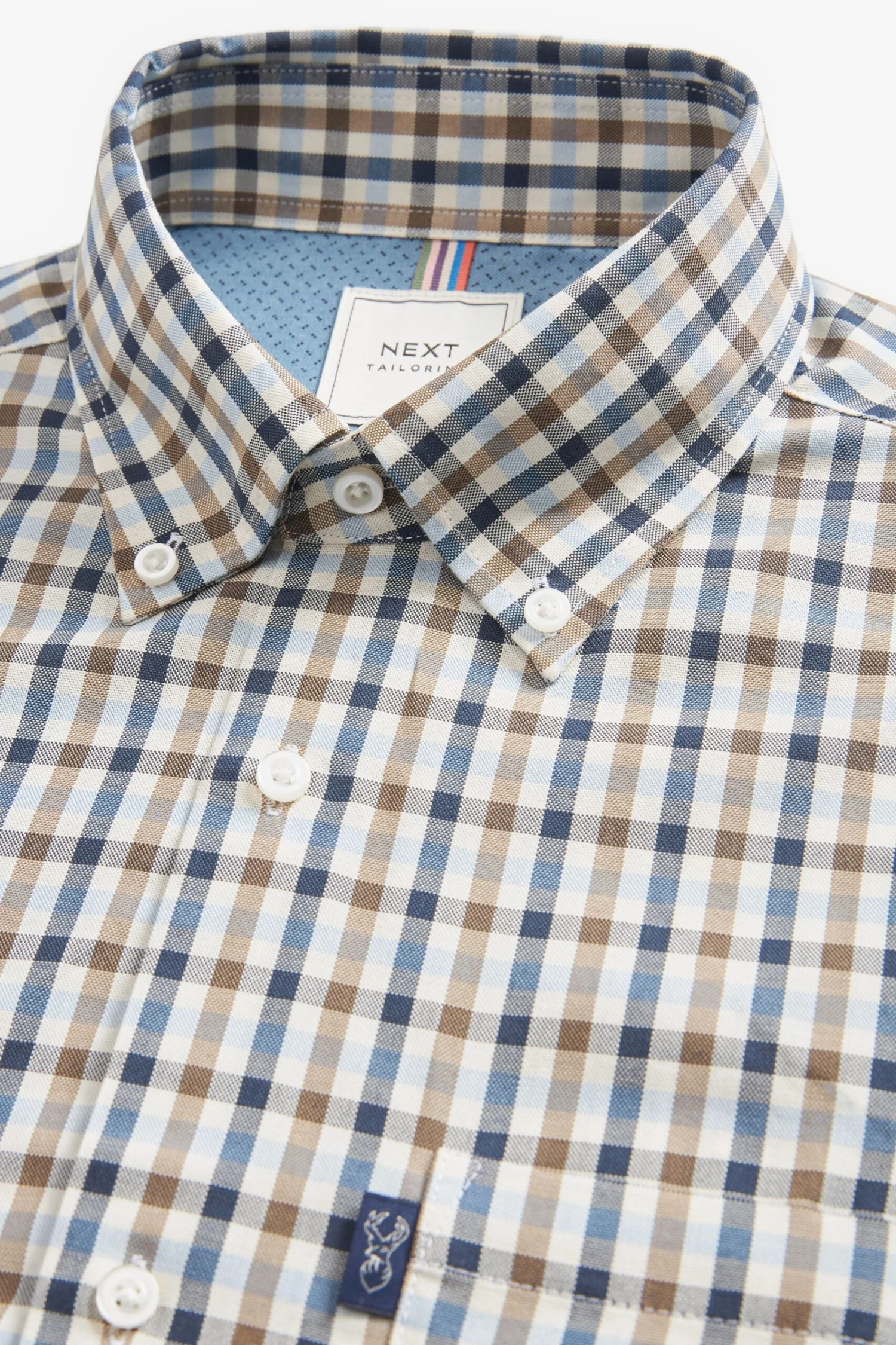 Next Easy Iron Button Down Oxford Shirt 10 Next Easy Iron Button Down Oxford Shirt - Image 8