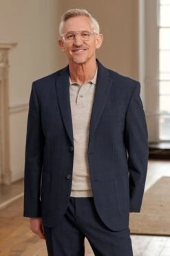 Next Relaxed Fit Seersucker Check Suit: Jacket