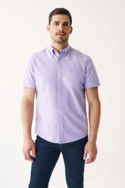 Next Short Sleeve Oxford Shirt -Cheap Drape Nova Store C50 052s7