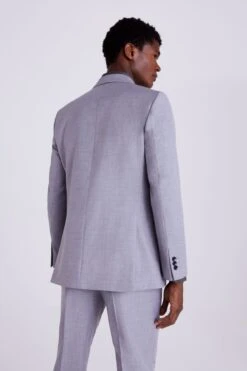 MOSS Grey Tailored Fit Suit: Jacket -Cheap Drape Nova Store C50 373s3