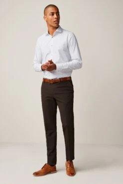 Next Green Print/White Stripe Trimmed Shirts 2 Pack -Cheap Drape Nova Store C51266s3