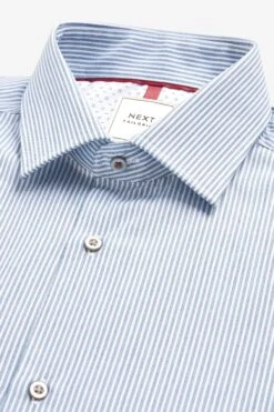 Next Green Print/White Stripe Trimmed Shirts 2 Pack -Cheap Drape Nova Store C51266s8