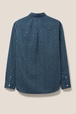 White Stuff Blue Party Geo Printed Shirt -Cheap Drape Nova Store C63461s3