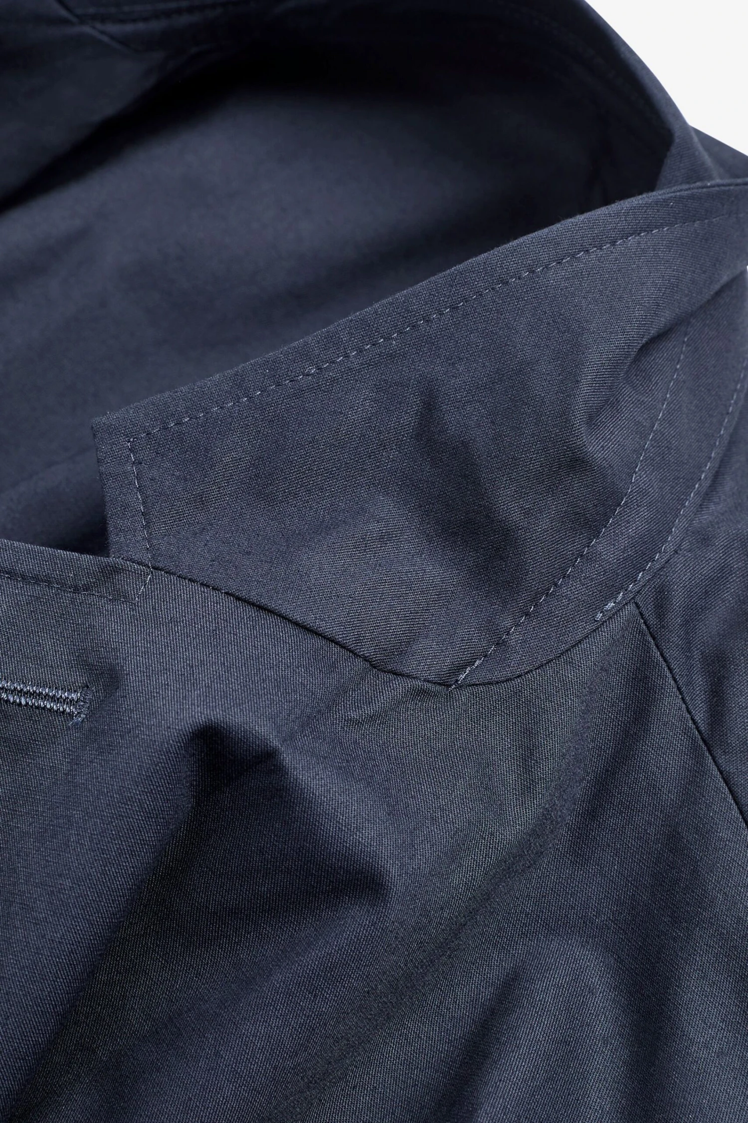 Next Navy Blue Relaxed Fit Cotton Rich Suit: Jacket 12 Next Navy Blue Relaxed Fit Cotton Rich Suit: Jacket - Image 10