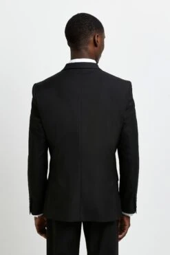 River Island Slim Twill Black Suit: Jacket 7 River Island Slim Twill Black Suit: Jacket -Cheap Drape Nova Store C76 456s2