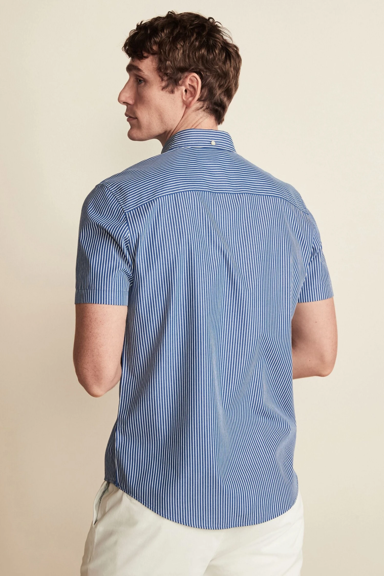 Next Stripe Short Sleeve Shirt 5 Next Stripe Short Sleeve Shirt - Image 3