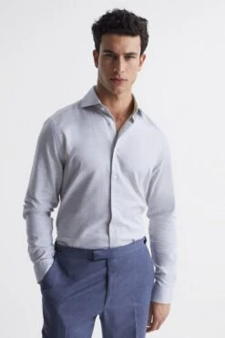 Reiss Belief Slim Fit Flannel Shirt