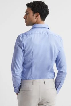 Reiss Remote Cotton Satin Slim Fit Shirt -Cheap Drape Nova Store D40 026s5