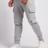U.S. Polo Assn. Mens Grey Cargo Pocket Joggers 2 U.S. Polo Assn. Mens Grey Cargo Pocket Joggers -Cheap Drape Nova Store D51215s