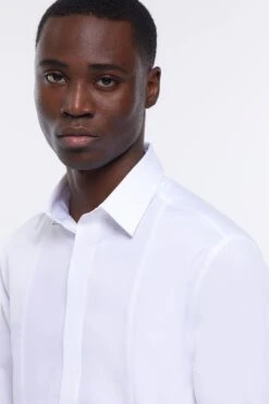 River Island White Dress Shirt -Cheap Drape Nova Store D53612s4
