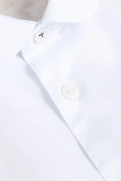 Ted Baker Witfor Long Sleeve Rounded Collar White Shirt -Cheap Drape Nova Store D54428s5